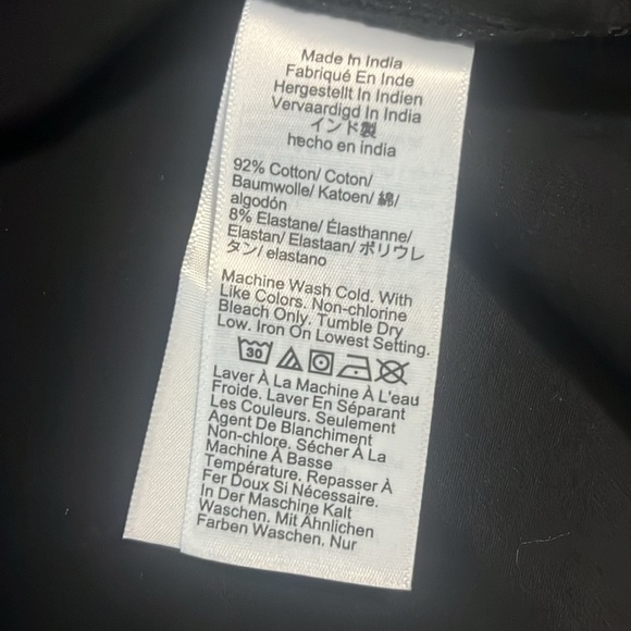 NWT J. Crew Stretch cotton-blend V-neck top - Picture 5 of 7